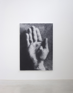 Marco Tirelli, Senza titolo, 2021, tecnica mista su tela, cm 188x131,5
