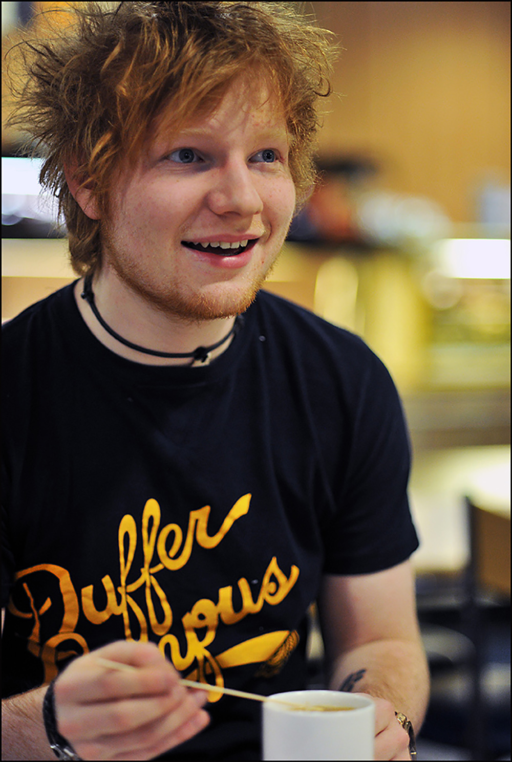 Ed Sheeran performing for Radio 1 Live Lounge at Maida Vale, 15 February 2012