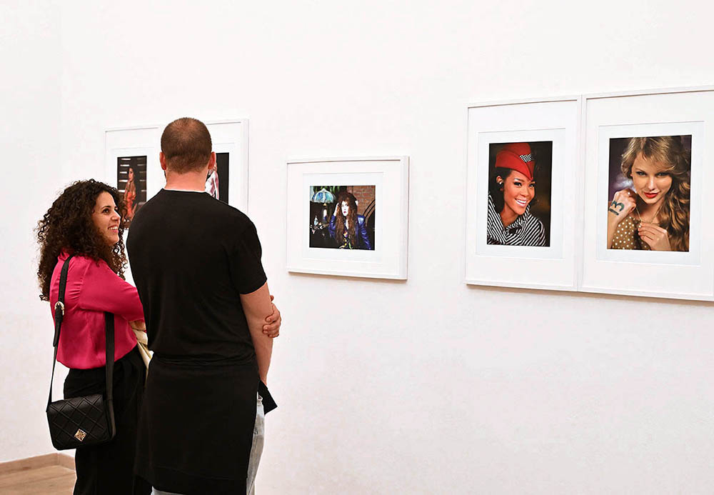 the exhibition at the gallery, photo by Mark Allan