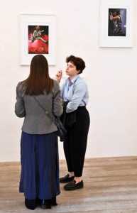 the exhibition at the gallery, photo by Mark Allan