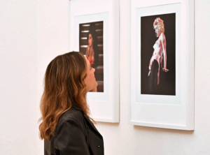 the exhibition at the gallery, photo by Mark Allan