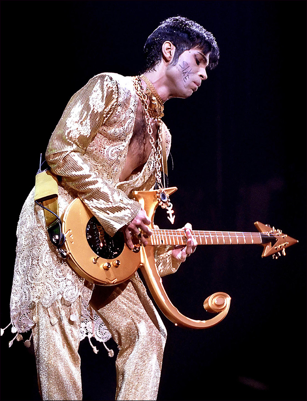 Prince, at Wembley Arena, London, 1995