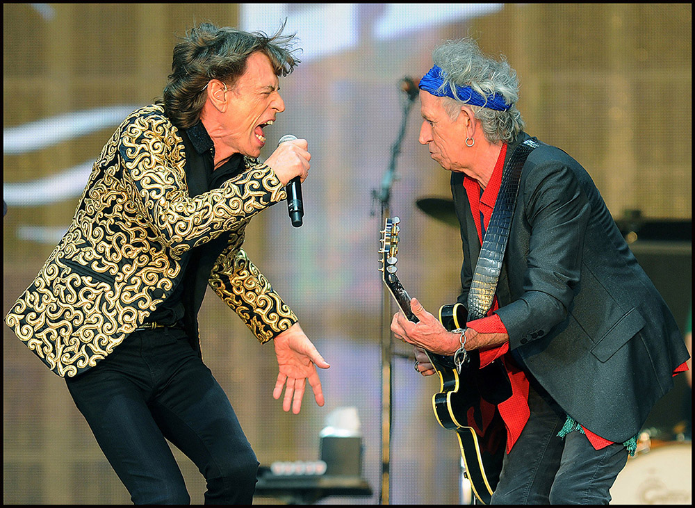 The Rolling Stones, at Hyde Park, London, 13 July 2013