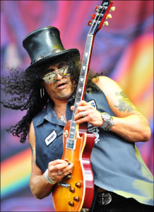 Slash, on stage at the Wireless Festival Hyde Park, London, 4 July 2010